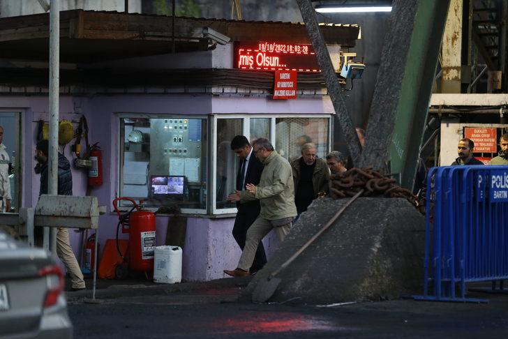 Bartın Cumhuriyet Başsavcısı Kaynak, patlama yaşanan maden ocağında incelemede bulundu G4