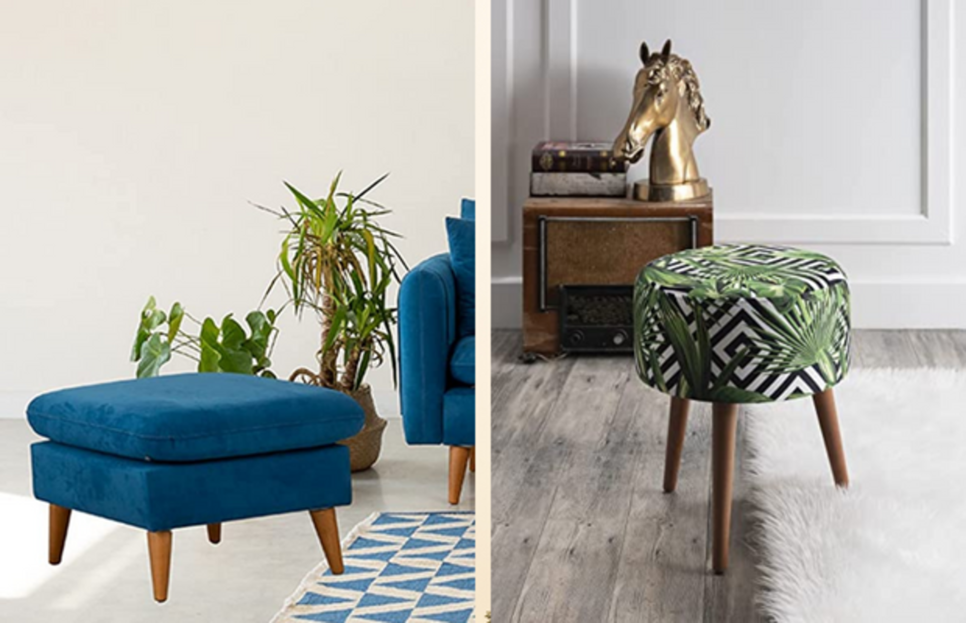 Evinize çok yakışacak şık ve kullanışlı puf koltuklar