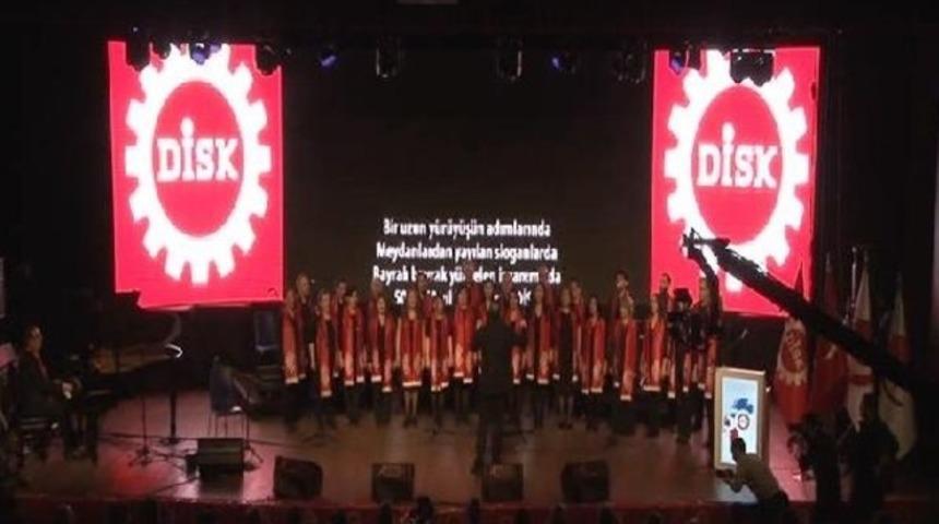 DİSK 50. yaşını kutladı