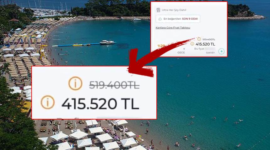 415 bin TL'den başlıyor 742 bin TL'ye kadar çıkıyor! 'Bu paraya tatil olur mu?' demeyin, daha da zamlanacak