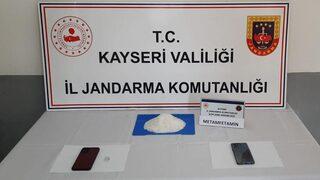 Kayseri'de uyuşturucu operasyonunda bir kişi gözaltına alındı