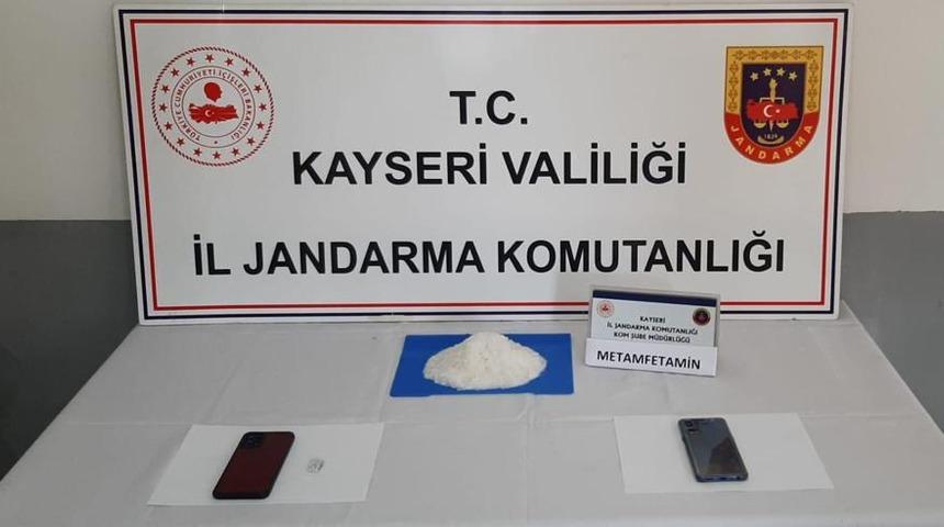 Kayseri'de uyuşturucu operasyonunda bir kişi gözaltına alındı