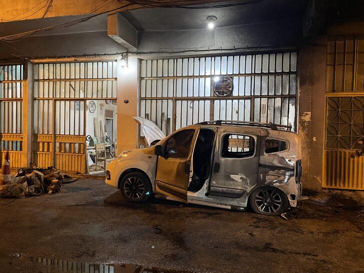 İzmir'de araç kundaklayan kişi iş yerini yakmaya çalışırken yakalandı G2