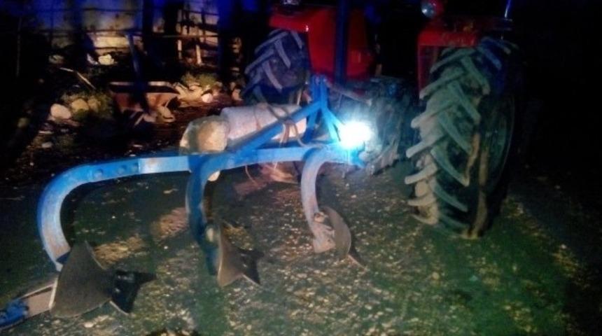 Trakt&ouml;r pulluğunun &ccedil;arptığı &ccedil;ocuk &ouml;ld&uuml;