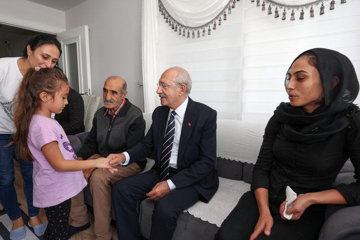 Kılıçdaroğlu'ndan şehit polis memuru Sedat Gezer'in ailesine taziye ziyareti G5