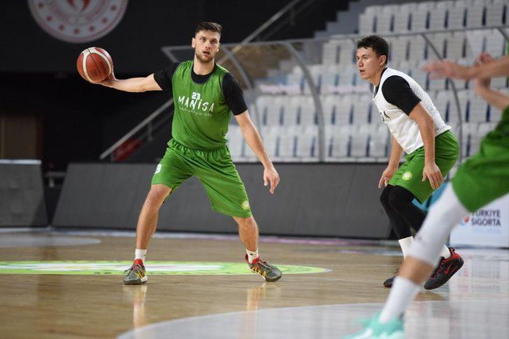 Manisa Büyükşehir Belediyespor, Fenerbahçe Beko maçı hazırlıklarına devam ediyor G4