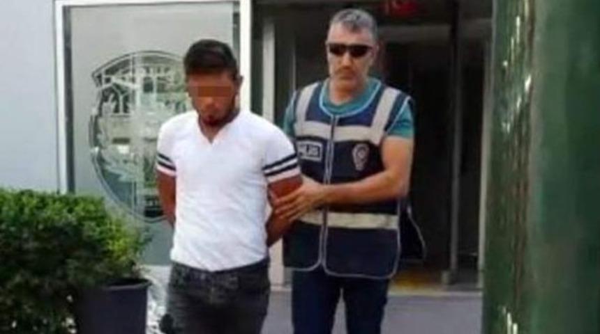 Balkon tacizcisi yakalandı!