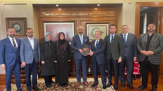 15 Temmuz Derneğinden Koza Altın'a burs teşekkürü