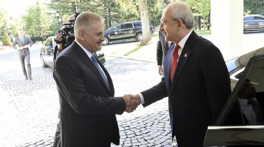 Kılı&ccedil;daroğlu, Başbakan Yıldırım'a fark attı