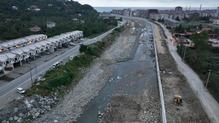 Artvin'de 1 ilçe, 7 mahalle ve 280 hektar tarım arazisi taşkınlardan korunacak G4
