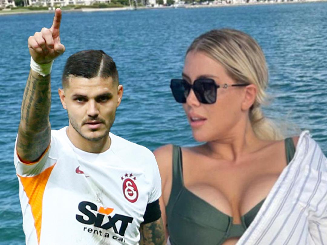"Yeni aşkıyla dudak dudağa!" Mauro Icardi ve Wanda Nara birlikteliği sona erdi! Nara, sevgilisi L-Gante'nin rap klibinde oynadı...