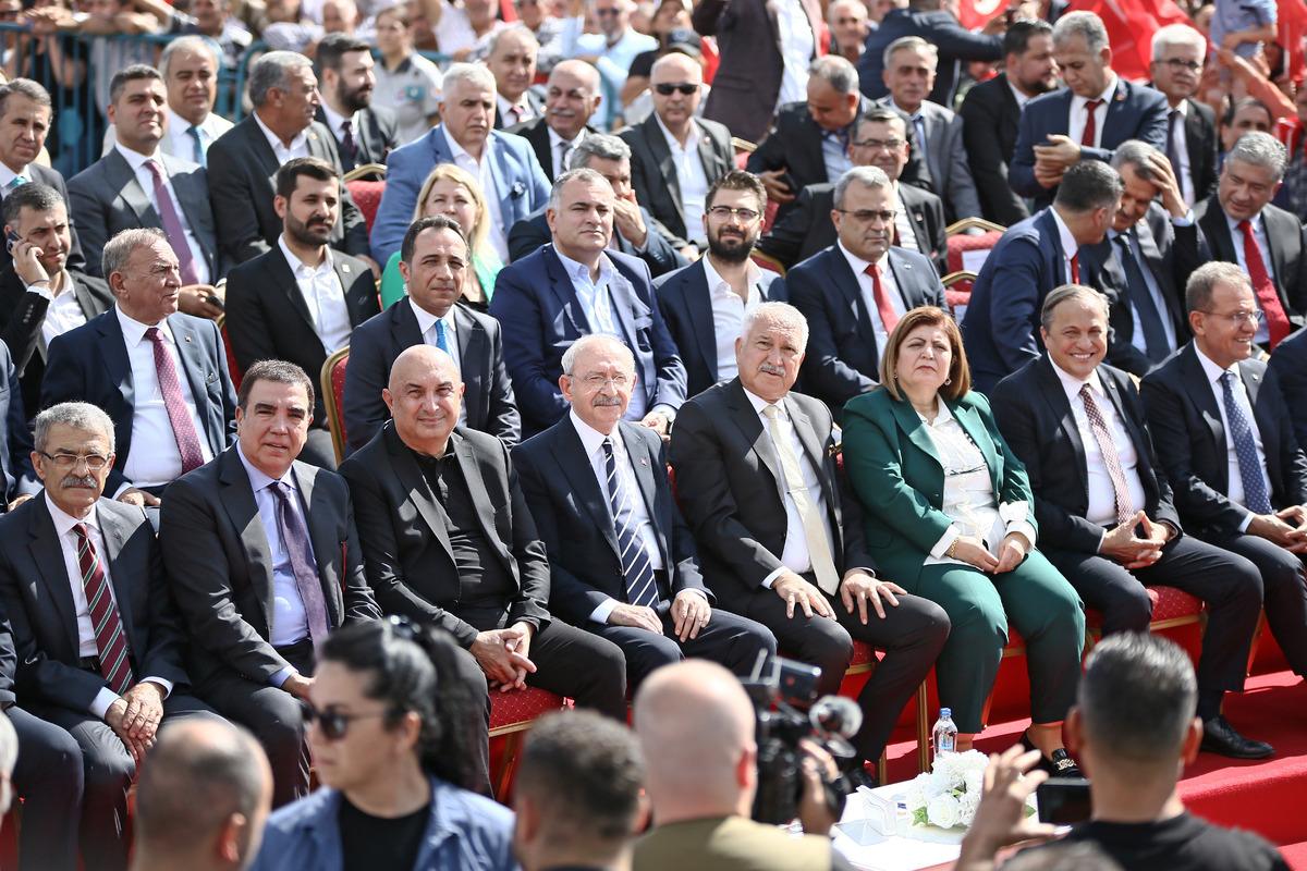 CHP Genel Başkanı Kemal Kılı&ccedil;daroğlu, Osmaniye'de konuştu: