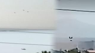 Yunanistan'dan yeni provokasyon! Türk köylerinin üzerinden alçak uçuş yaptılar