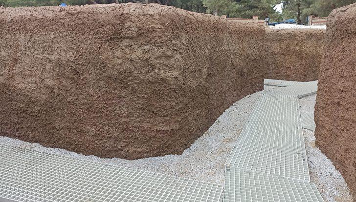 Çanakkale Zaferi'nin ziyaretçilere canlandırmalarla anlatılacağı siperler hazırlanıyor G1