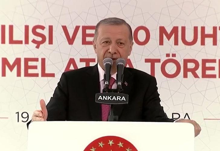 Son dakika: Cumhurbaşkanı Erdoğan'dan 'muhtar' göndermesi! "Bana bunu diyenler rezil oldu"
