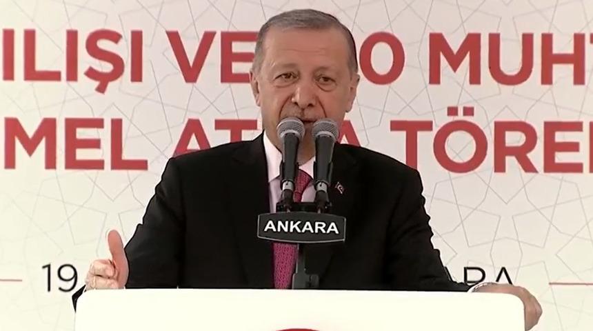 Son dakika: Cumhurbaşkanı Erdoğan'dan 'muhtar' göndermesi! "Bana bunu diyenler rezil oldu"