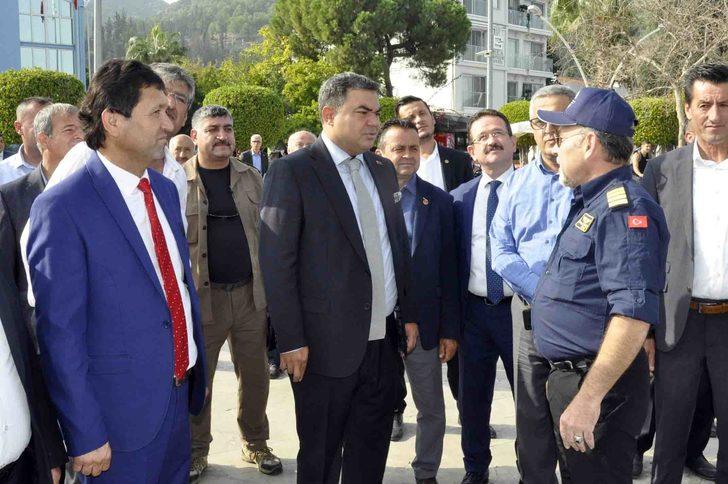 Fethiye'de muhtarlar ilk defa sıcak hava balonuna bindi G5