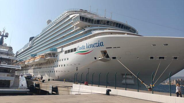 Bodrum'a Costa Venezia kruvaziyeri ile 1523 yolcu geldi
