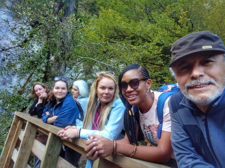 Fransız turizmciler kanyonları ile ünlü Pınarbaşı ilçesini gezdi G3