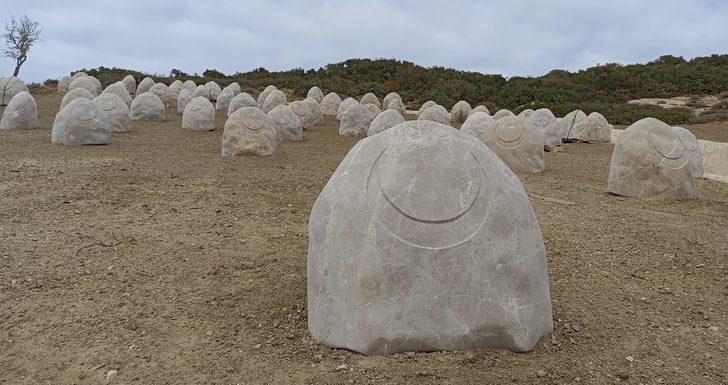 Çanakkale'de 322 şehit mezarının bulunduğu Projektör Tepe Şehitliği ihya ediliyor G1