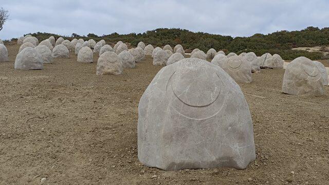 Çanakkale'de 322 şehit mezarının bulunduğu Projektör Tepe Şehitliği ihya ediliyor