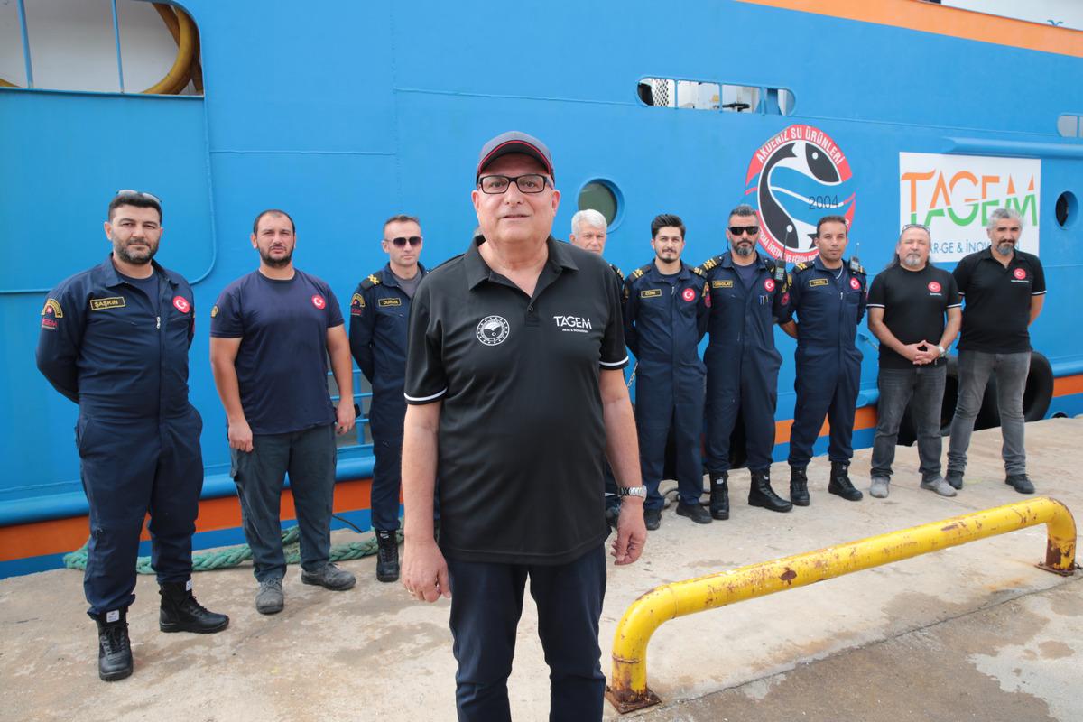 "Akdeniz Araştırma 1" gemisi, L&uuml;bnan kara sularındaki balık ekosistemini araştırdı