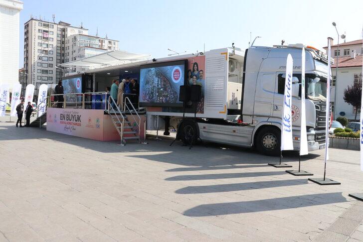 "İlk Evim İlk İş Yerim" projesi tanıtım tırı Yozgat'ta G3