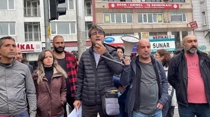 Kadıköy Belediyesi işçilerinden Genel-İş Sendikasına "disiplin" tepkisi