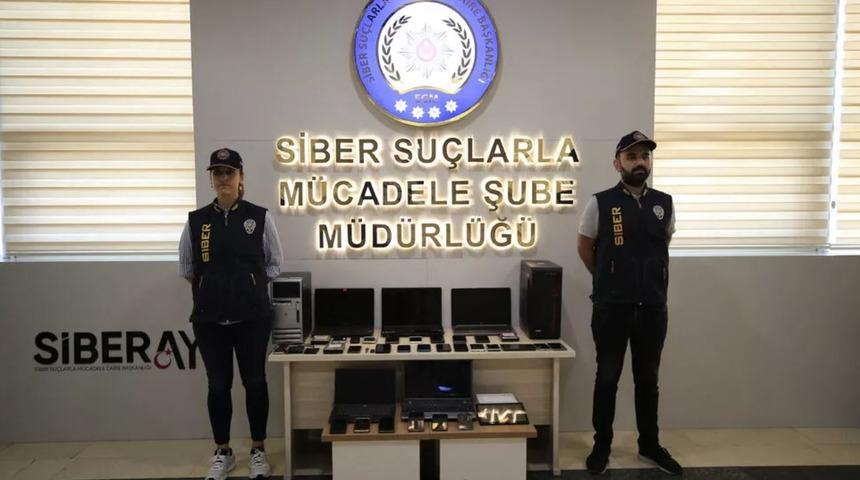 Antalya merkezli 12 ilde hacker operasyonunda 23 şüpheli yakalandı
