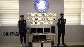 Antalya merkezli 12 ilde hacker operasyonunda 23 şüpheli yakalandı