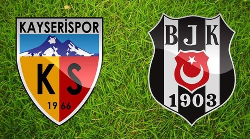 Kayserispor Beşiktaş Maçı Kaç kaç Canlı Maç Skoru