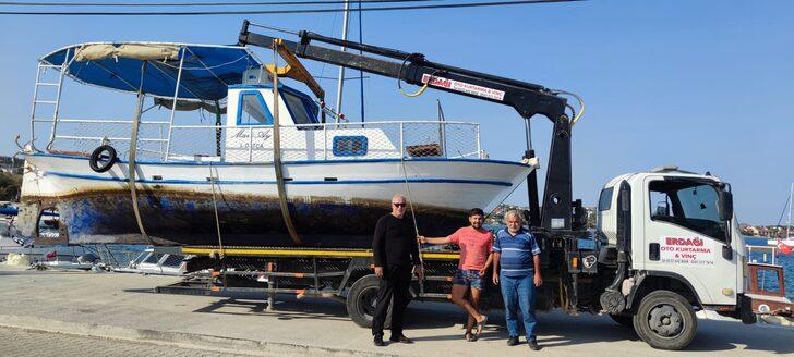 Datça'da balıkçı tekneleri kış sezonuna hazırlanıyor G3