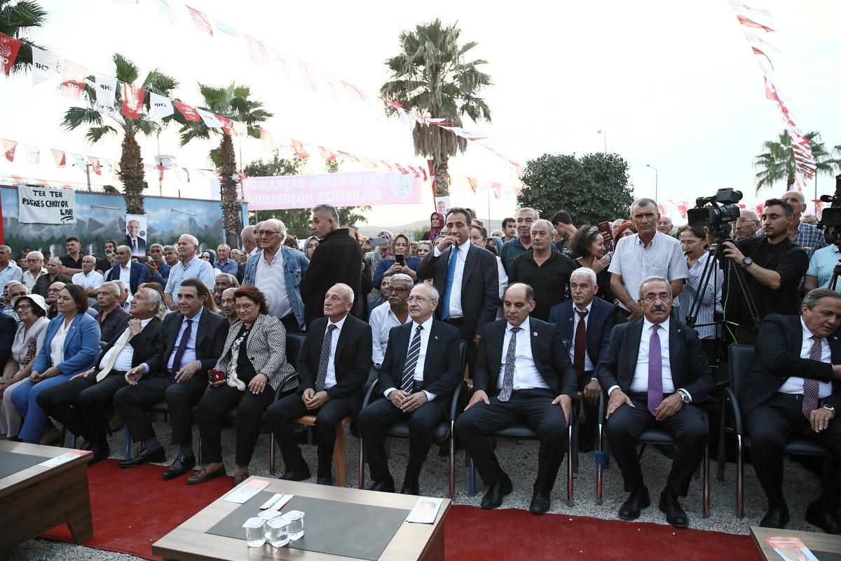 CHP Genel Başkanı Kılı&ccedil;daroğlu, Osmaniye'de Yarbaşı Belediyesini ziyaret etti: