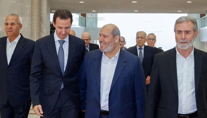 Hamas heyeti 10 yıl sonra Suriye Devlet Başkanı Esad ile görüştü! 'Türkiye' detayı dikkatlerden kaçmadı