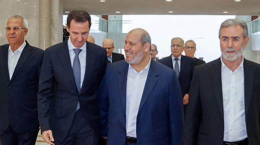 Hamas heyeti 10 yıl sonra Suriye Devlet Başkanı Esad ile görüştü! 'Türkiye' detayı dikkatlerden kaçmadı