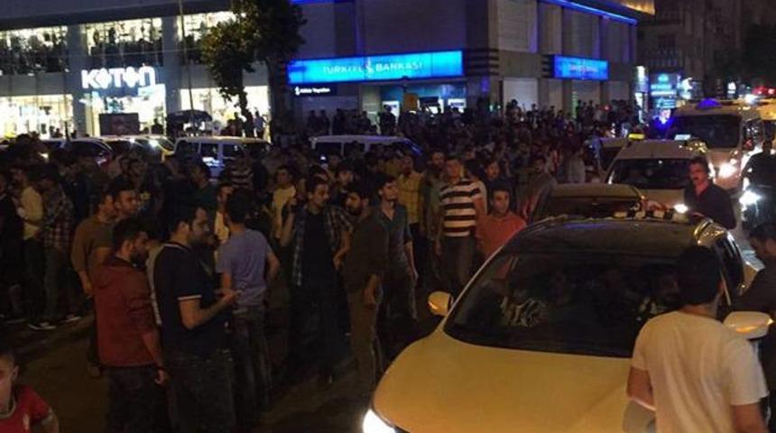 Diyarbekirspor taraftarları Beşiktaşlıları engelledi!