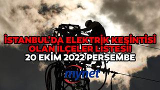 İSTANBUL'DA ELEKTRİK KESİNTİSİ OLAN İLÇELER! 20 Ekim elektrikler ne zaman gelecek? AYEDAŞ ve BEDAŞ İstanbul'da elektrik kesintisi olan ilçeler listesi!