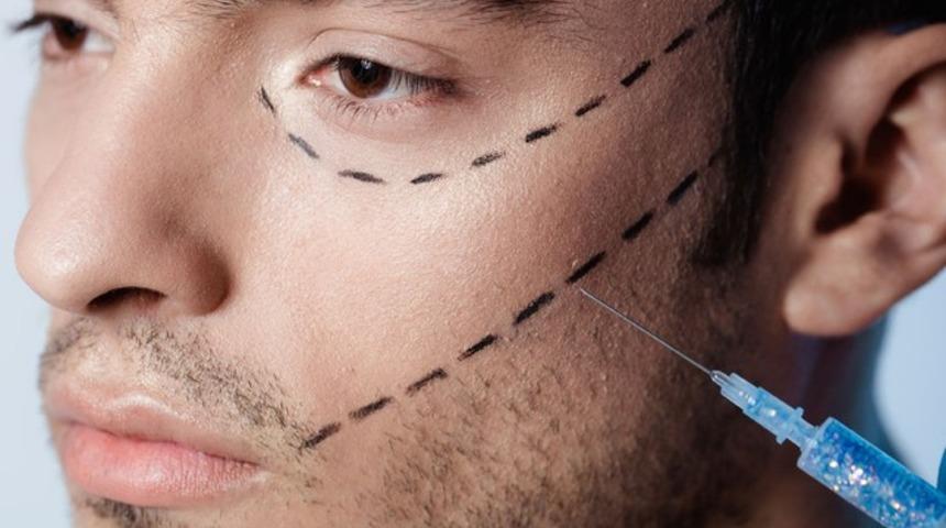 Erkeklerde botoks yaptırıyor
