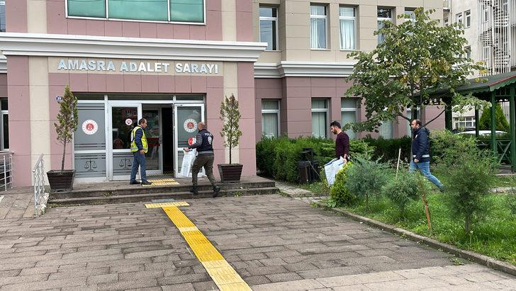 Amasra'da patlama yaşanan maden ocağında toplanan deliller adliyeye getirildi G2