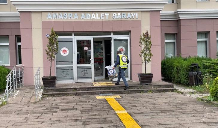 Amasra'da patlama yaşanan maden ocağında toplanan deliller adliyeye getirildi G3
