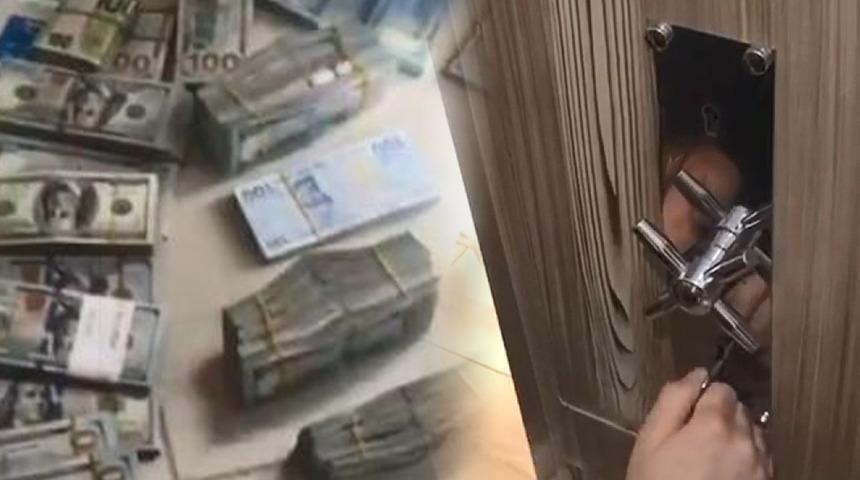 Kasa evi ortaya çıktı! Boya kutularının içinde milyonlarca lira bulundu