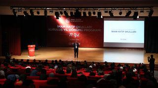 Başakşehir'de imam hatip okullarının kuruluş yıl dönümü etkinliği yapıldı