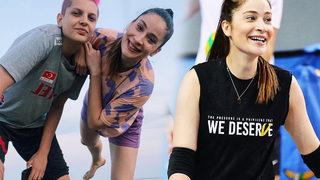 Ünlü voleybolcu Tuğba Şenoğlu'nun kocası bakın kim çıktı! 'Güzeller içinden bir seni seçtim'