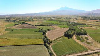 Ağrı Dağı ve Iğdır helikopterden görüntülendi