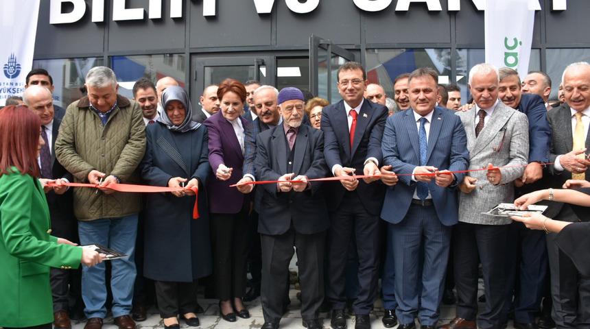 Meral Akşener ve Ekrem İmamoğlu, Gümüşhane'de açılış törenine katıldı