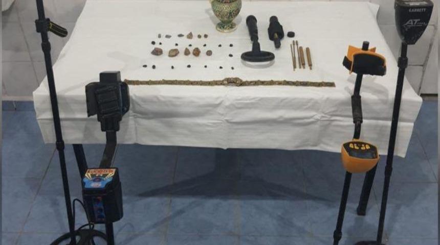 Çankırı'da tarihi eser kaçakçılığı operasyonunda 6 zanlı yakalandı