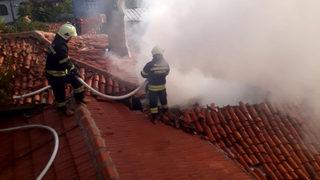 Muğla'da evde çıkan yangın söndürüldü