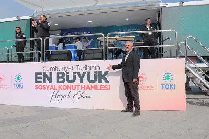 "İlk Evim, İlk İş Yerim" ile "İlk Evim Arsa" projelerinin tanıtım tırı Konya'ya geldi G3