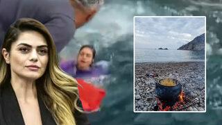 Deniz suyuyla makarna pişirdik Ana haber spikeri denizde ölümden döndüğü anları anlattı: Bu tarz haberleri çok sunmuştum ama...