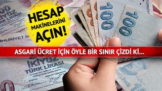 SON AKİKA | Asgari ücret için sınır olarak o rakamı gösterdi! Eğer gerçekleşirse... Hesap makinelerini açın! Asgari ücretlileri heyecanlandıran haber